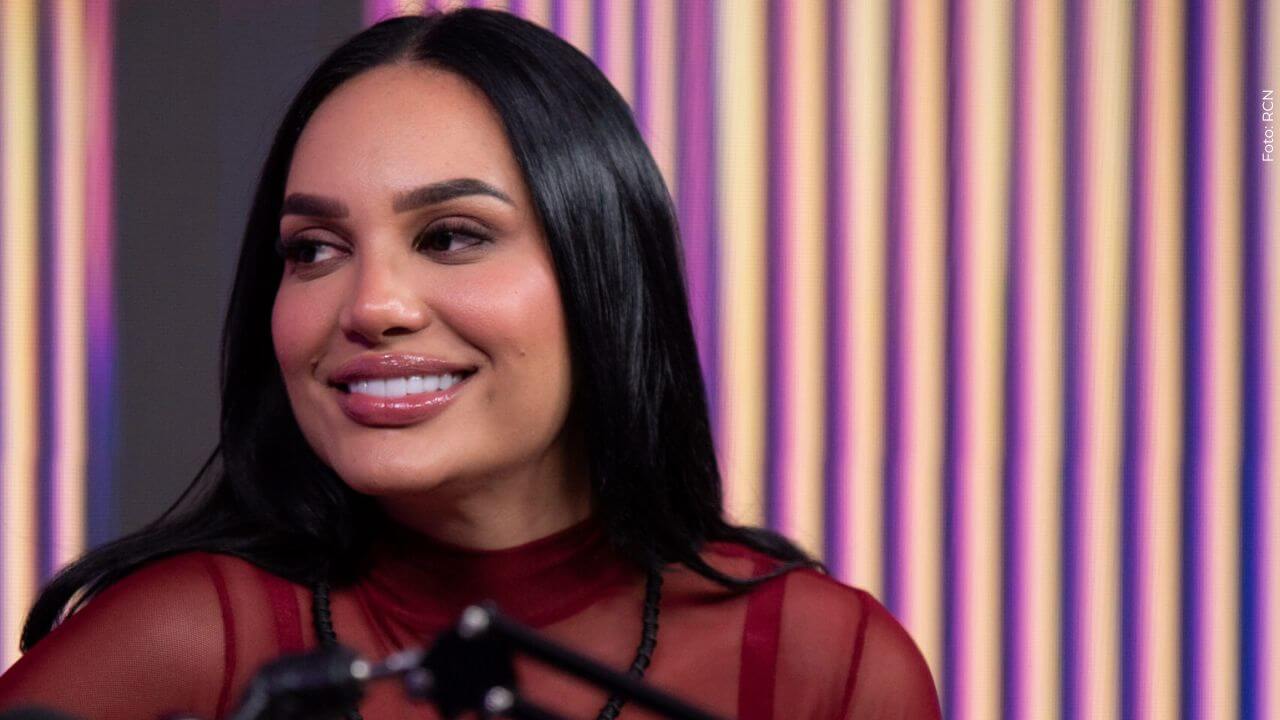 El novio de Andrea Valdiri bailó el vals con la hija de la empresaria barranquillera.