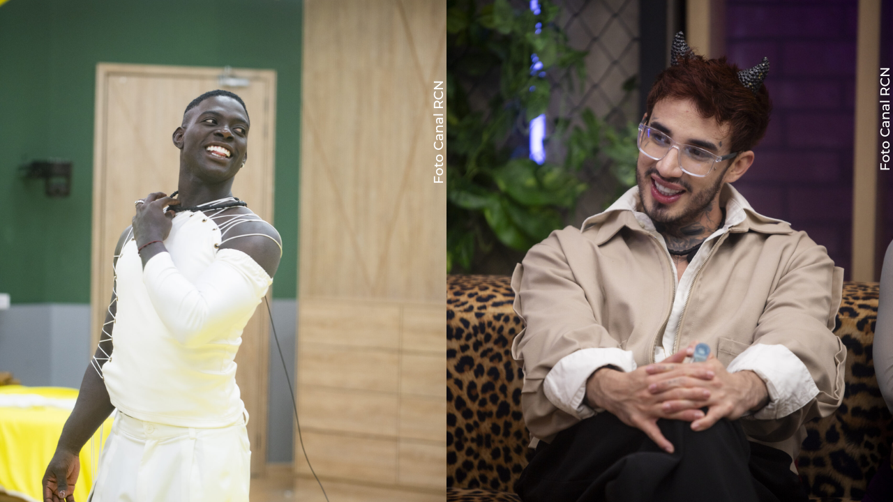 Valentino y Campanita se besaron en La casa de los famosos Colombia y el momento se volvió viral