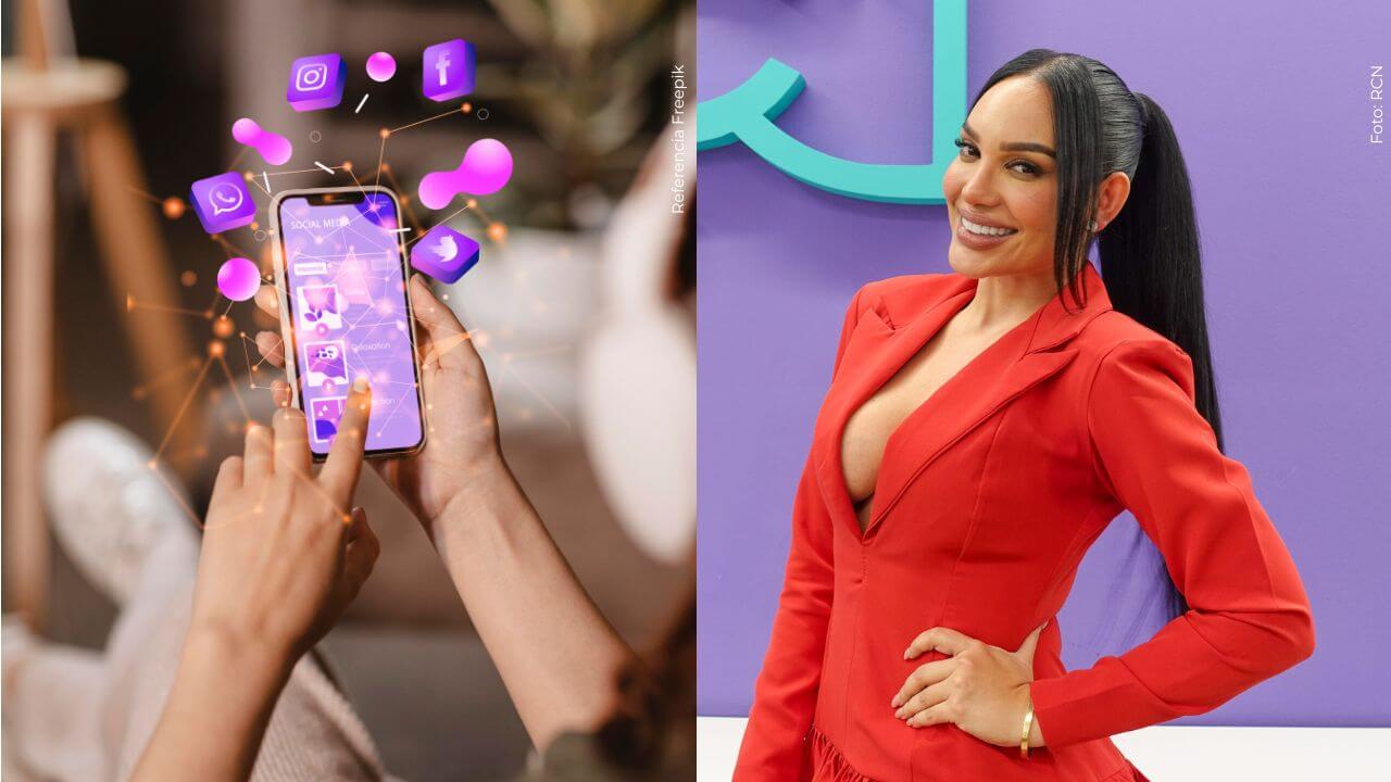 Andrea Valdiri organizó la fiesta de 15 de su hija en Cartagena.