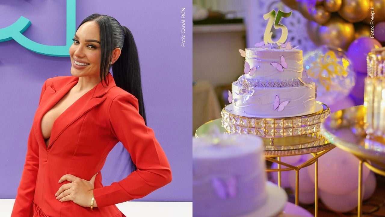 Adhara, hija de Andrea Valdiri, se roba todas las miradas bailando en la fiesta de 15 de su hermana