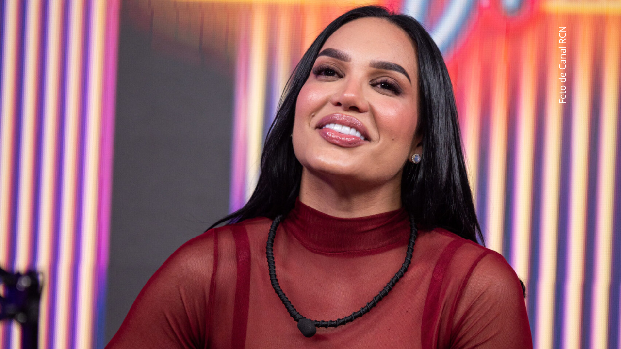 Andrea Valdiri en La casa de los famosos Colombia.