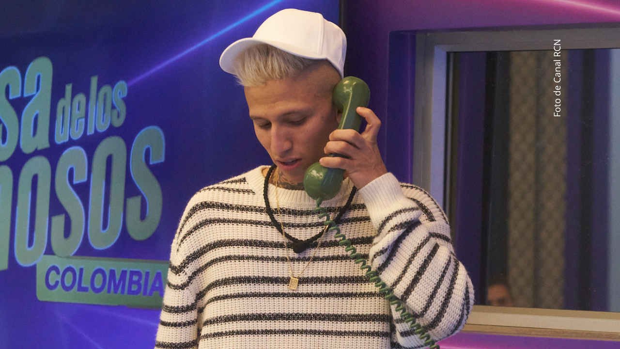 La Liendra en La casa de los famosos Colombia.