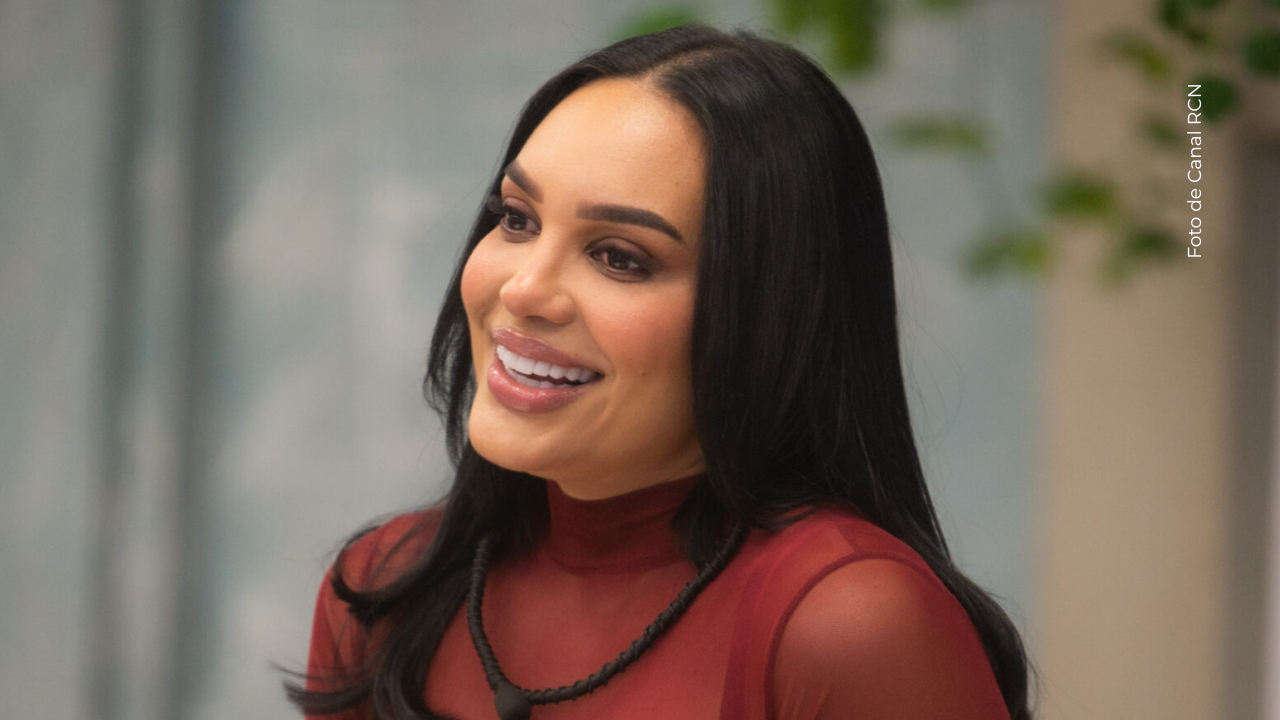 Andrea Valdiri en La casa de los famosos Colombia.