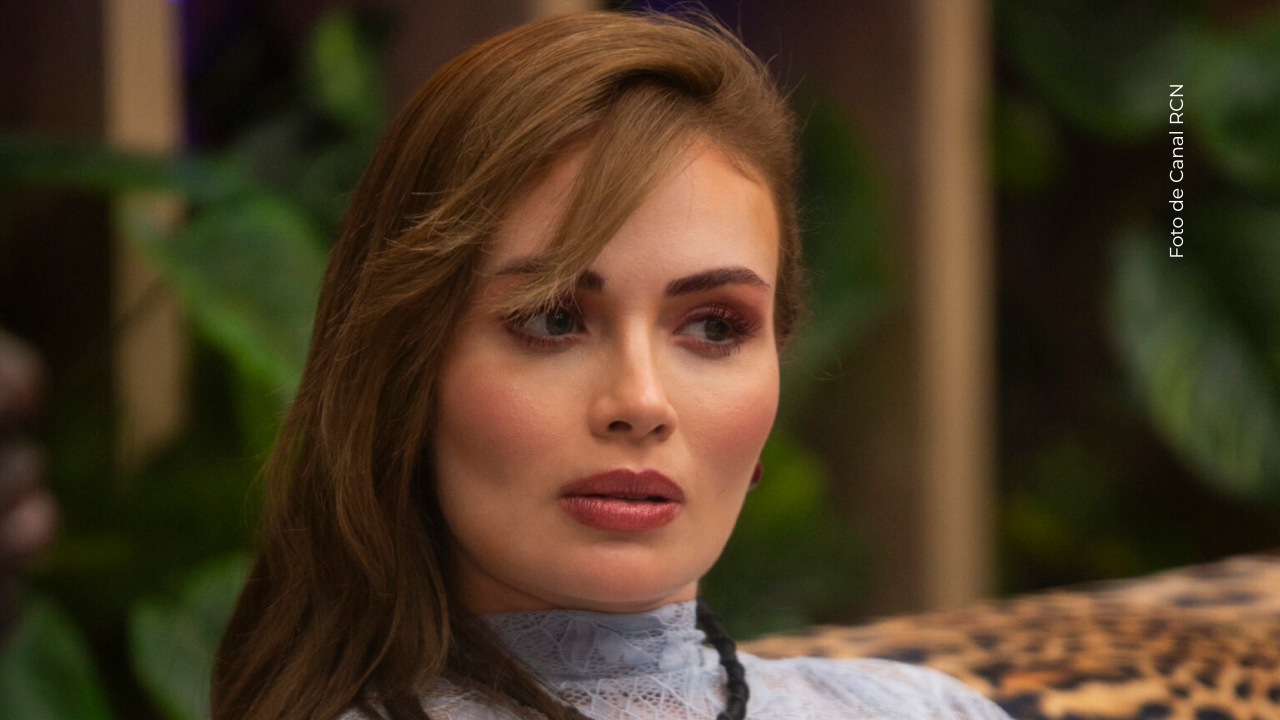 Sara Uribe en La casa de los famosos Colombia.