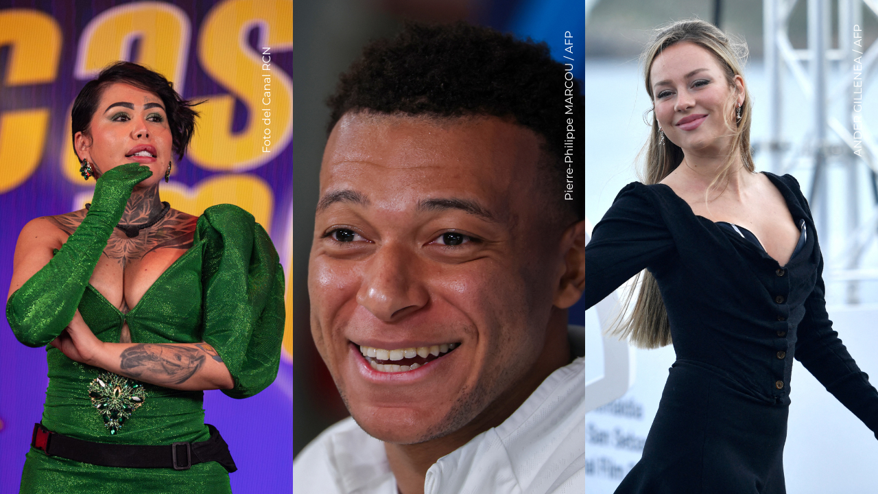 Yina Calderón reaccionó al rumor entre Ester Expósito y Mbappé