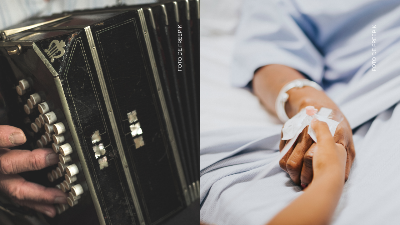 ¿Qué acordeonero colombiano generó preocupación en redes?