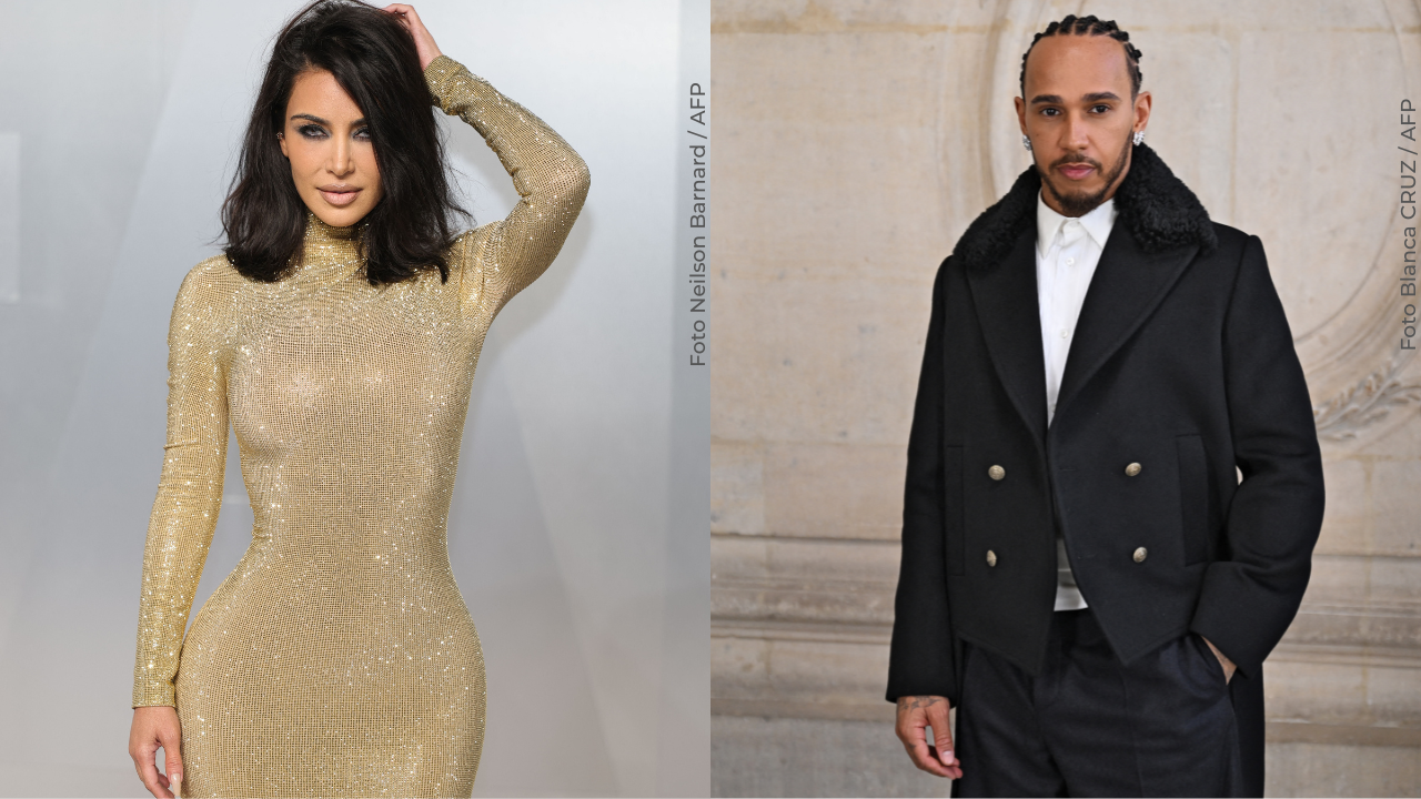 Lewis Hamilton aumenta rumores de una posible relación con Kim Kardashian