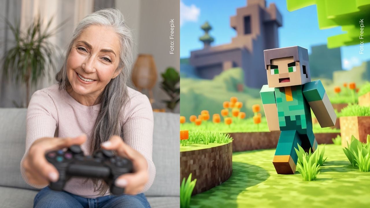 Una abuela de 81 años conquistó las redes volviéndose experta en Minecraft