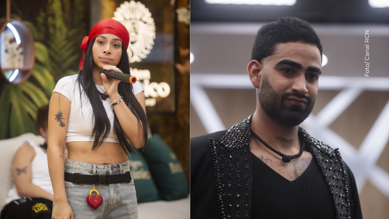 Karola no aguanta y llora por decisión de Eidevin en La casa de los famosos Colombia.