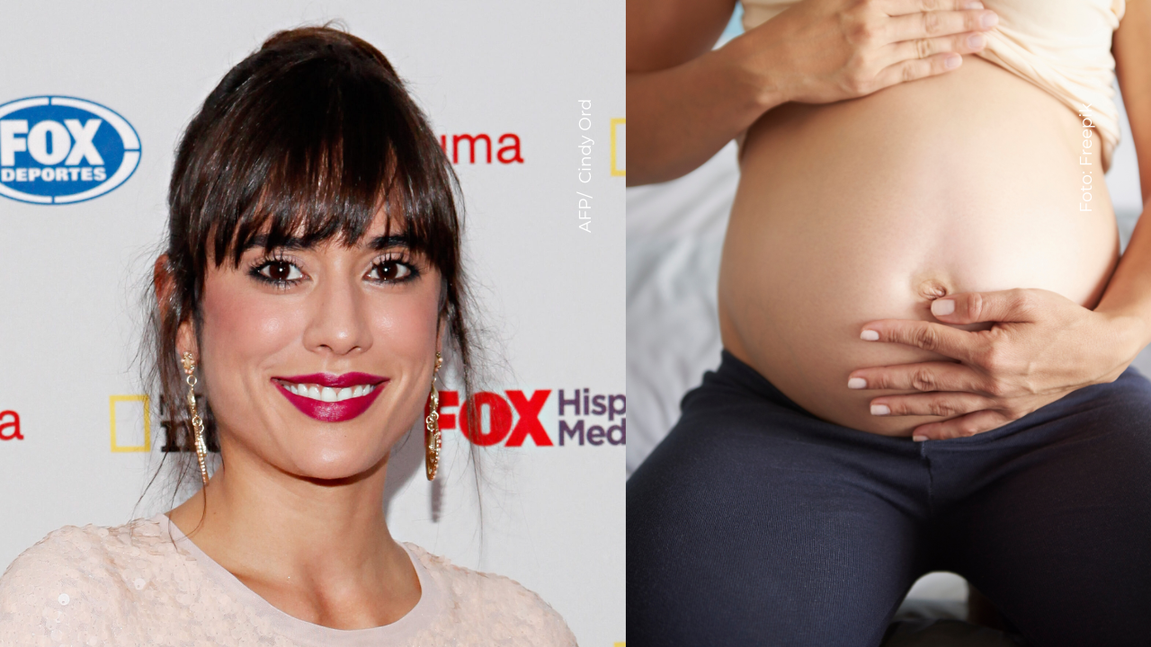 Carolina Ramírez deja ver su rostro al natural en embarazo.