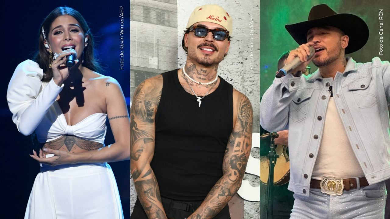 Greeicy, Jessi Uribe, Reykon y más artistas nominados.