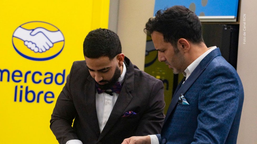 Eidevin y Alejandro Estrada (Imagen tomada de RCN)