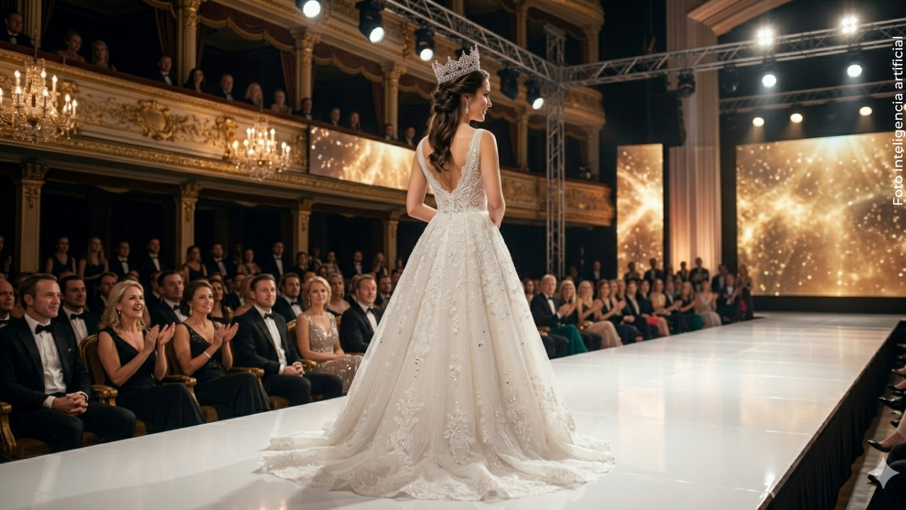 Reina de belleza sufre incómodo accidente en vivo al perder sus dientes en el escenario