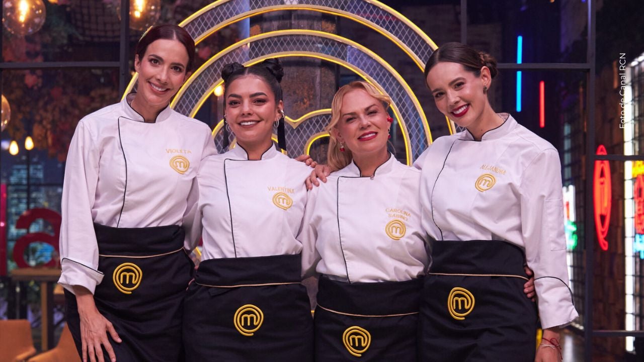 Valentina Taguado fue finalista en MasterChef Celebrity. 