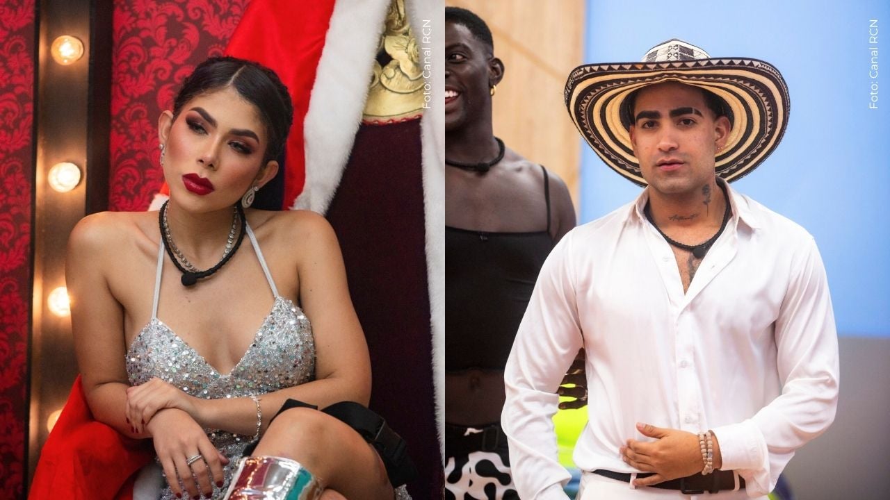 Eidevin y Alexa salieron de la placa en La casa de los famosos Colombia