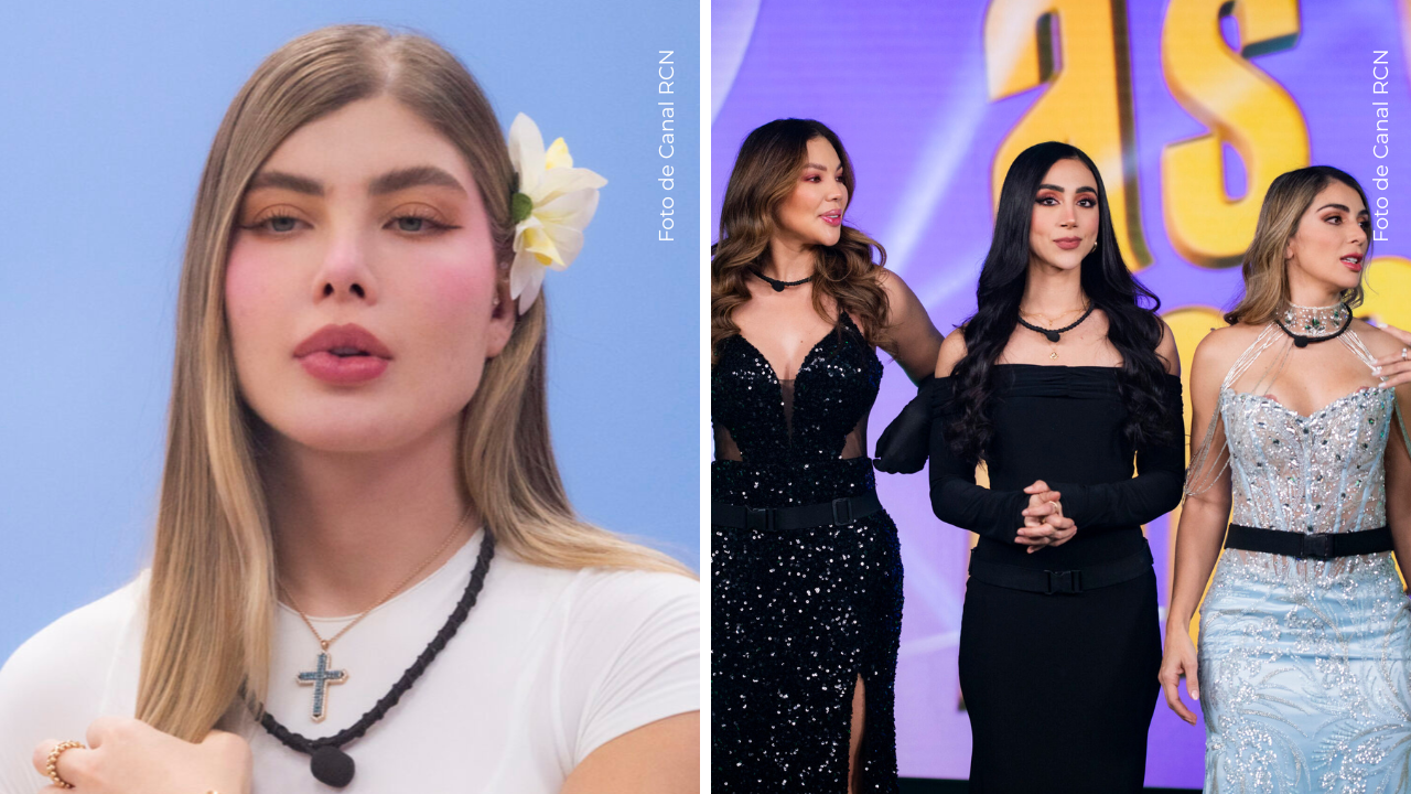 Sofía Jaramillo, Luisa Cortina. Beba y Marilyn Patiño en La casa de los famosos Colombia.