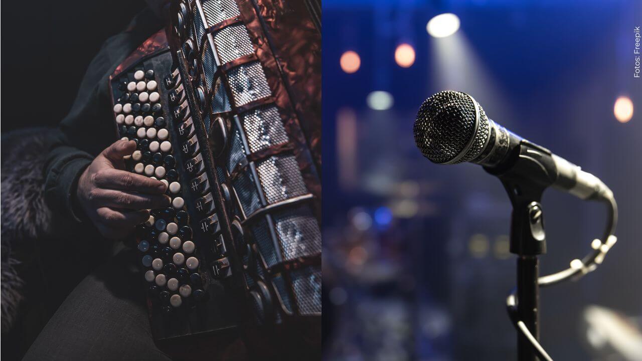 Cantante vallenato lloró en pleno concierto mientras interpretaba una canción a dúo.