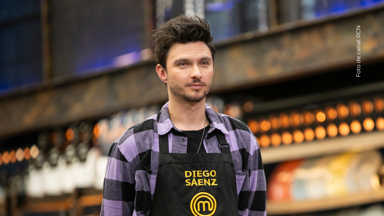Diego Sáenz en MasterChef Celebrity.