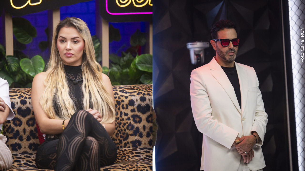 Yuli Ruiz reaccionó al gran porcentaje en apoyo a Alejandro Estrada en La casa de los famosos Colombia.