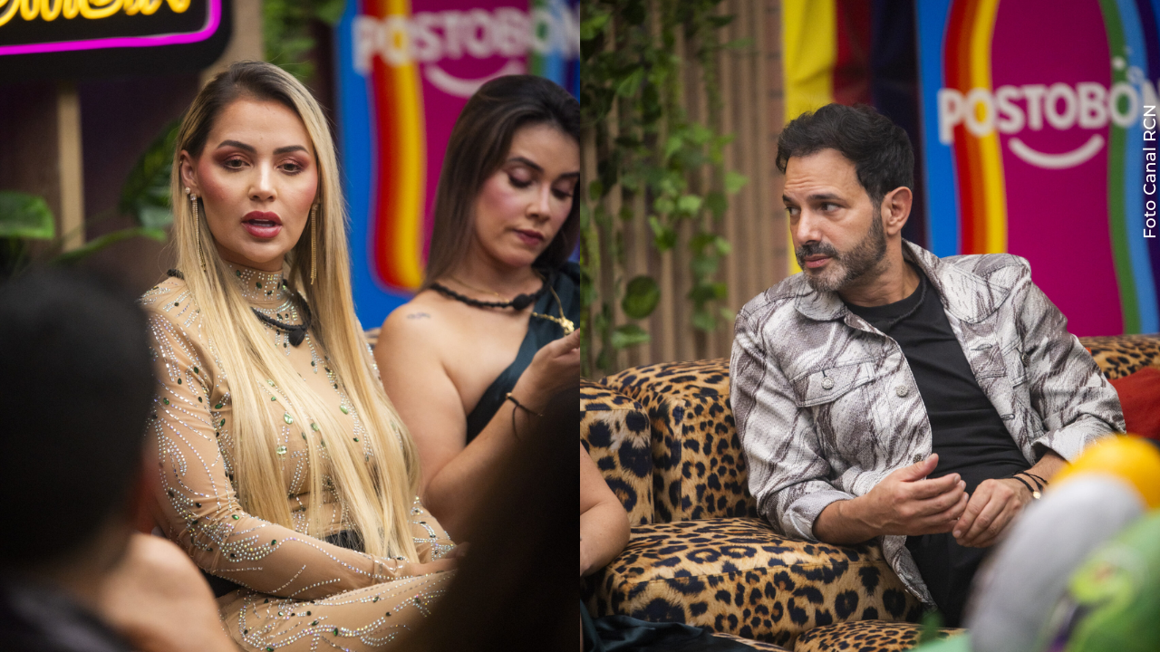 Yuli Ruiz reaccionó al gran porcentaje en apoyo a Alejandro Estrada en La casa de los famosos Colombia.