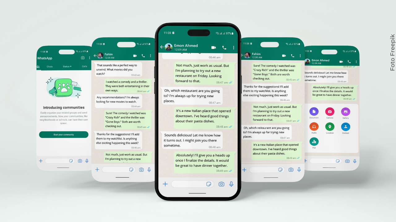 Angie Paez compartió pruebas de chats con expareja Dylan Fuentes