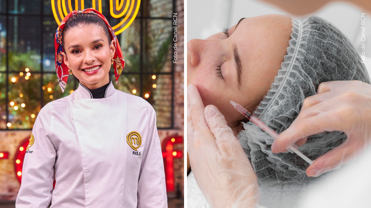 Paola Rey en MasterChef Celebrity.