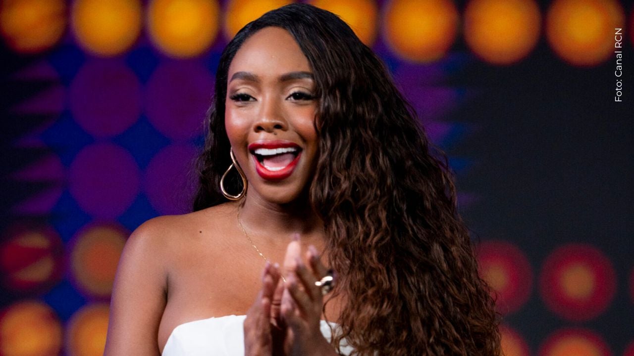 Karen Sevillano en el Aftershow de La casa de los famosos Colombia