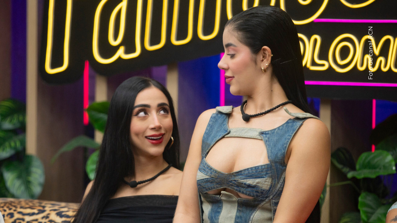 Beba y Mariana Zapata en La casa de los famosos Colombia.