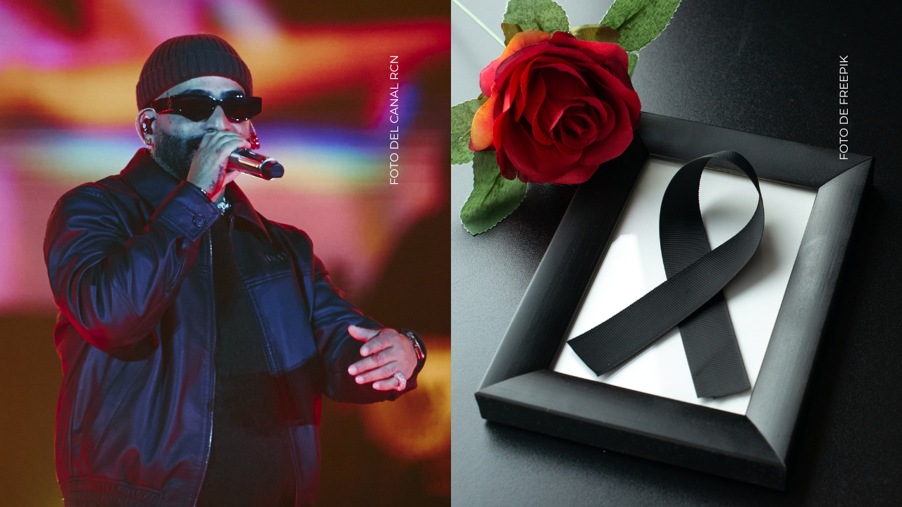 Arcángel se viste de luto al recordar el fallecimiento de su hermano