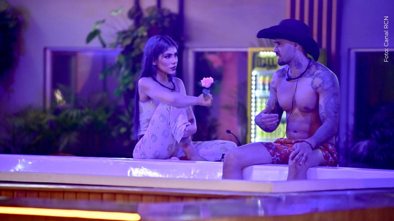 Alexa Torrex y Tebi Bernal tuvieron un inesperado acercamiento en La casa de los famosos Colombia