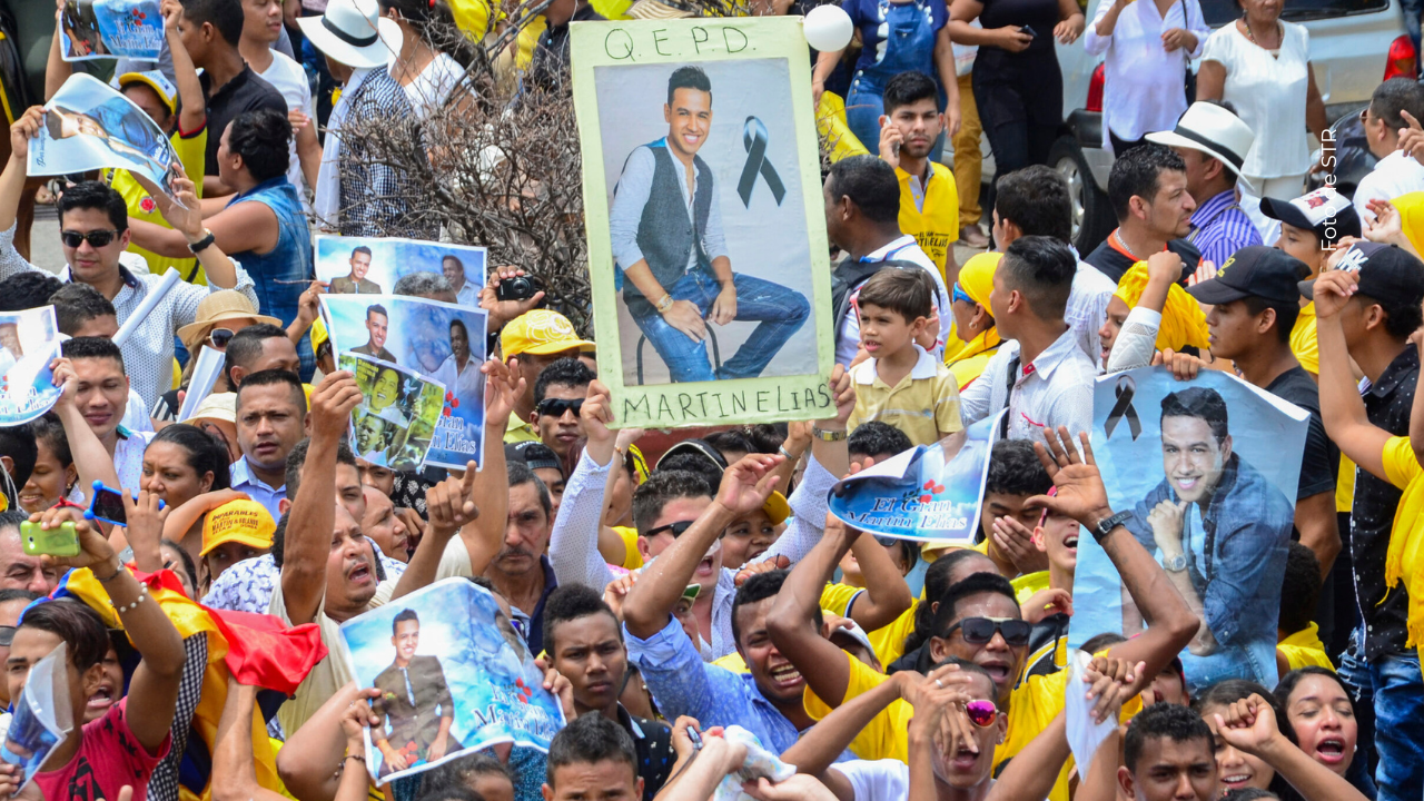 Velorio de Martín Elías.