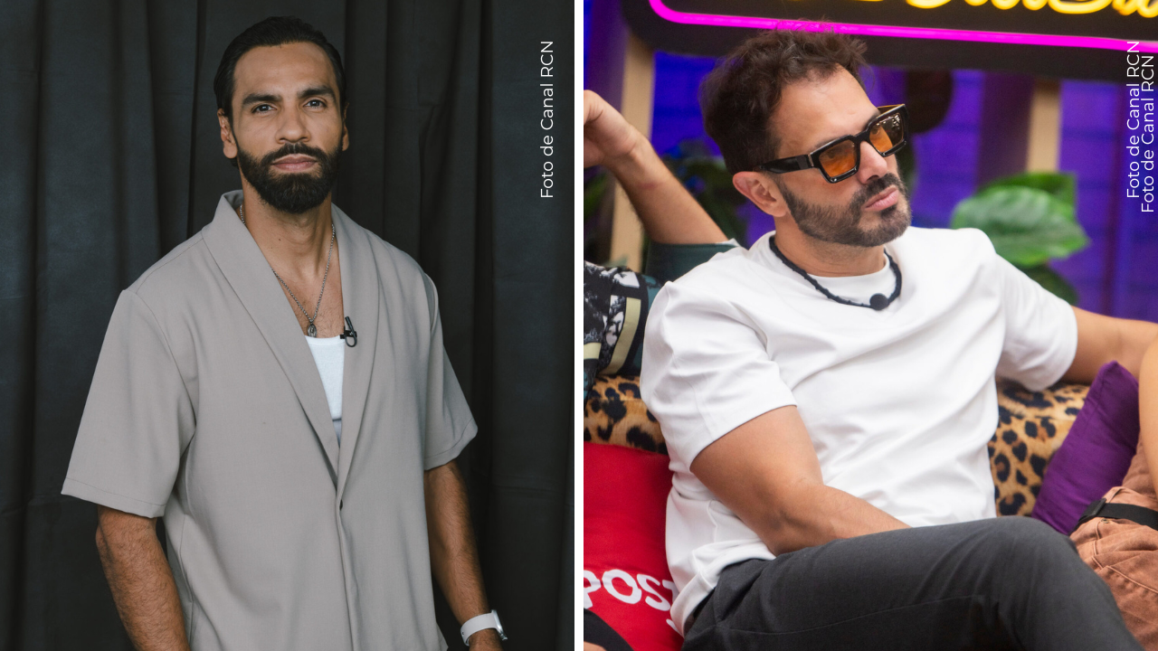 Alejandro Estrada en La casa de los famosos Colombia - Salomón Bustamante en el after de La casa de los famosos Colombia 2024.