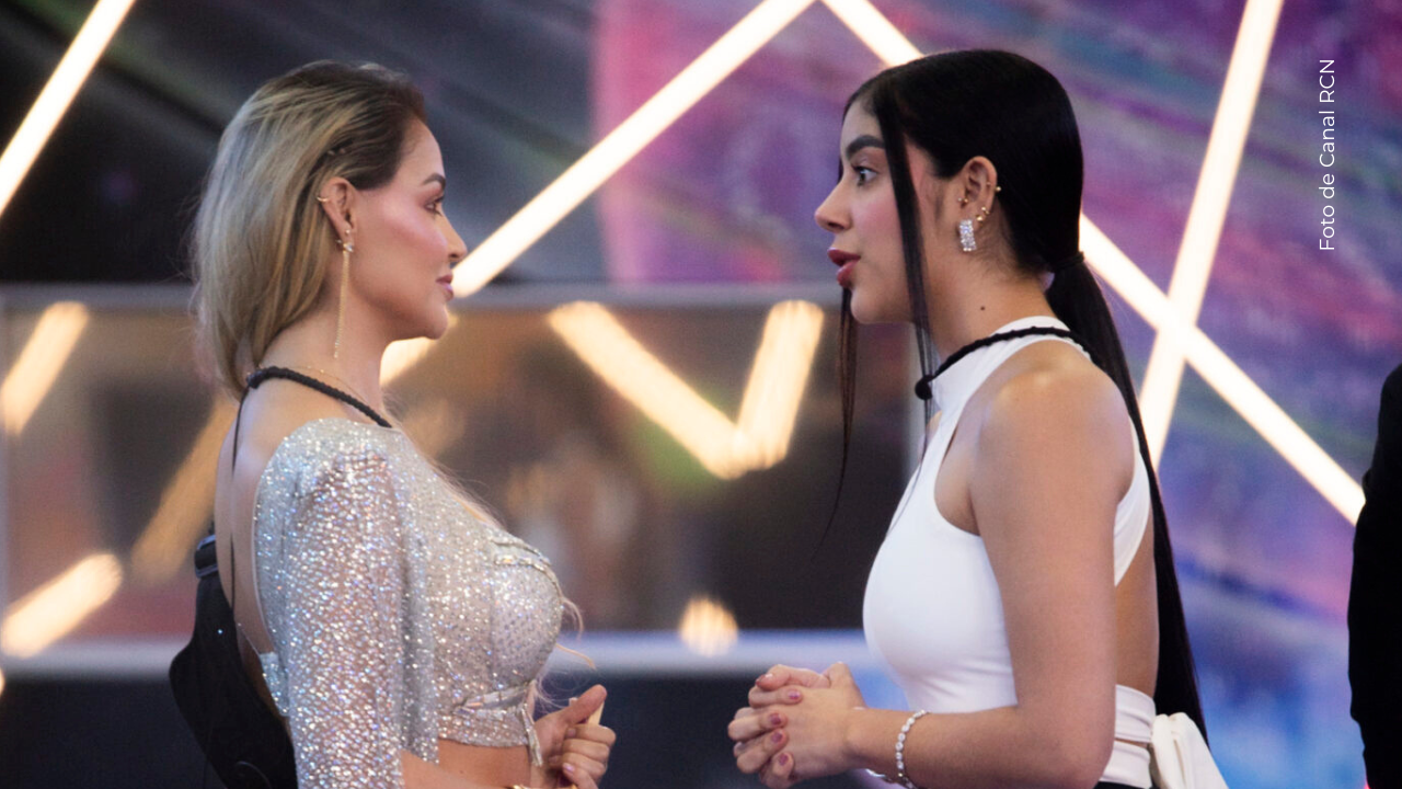 Yuli Ruiz y Mariana Zapata en La casa de los famosos Colombia.