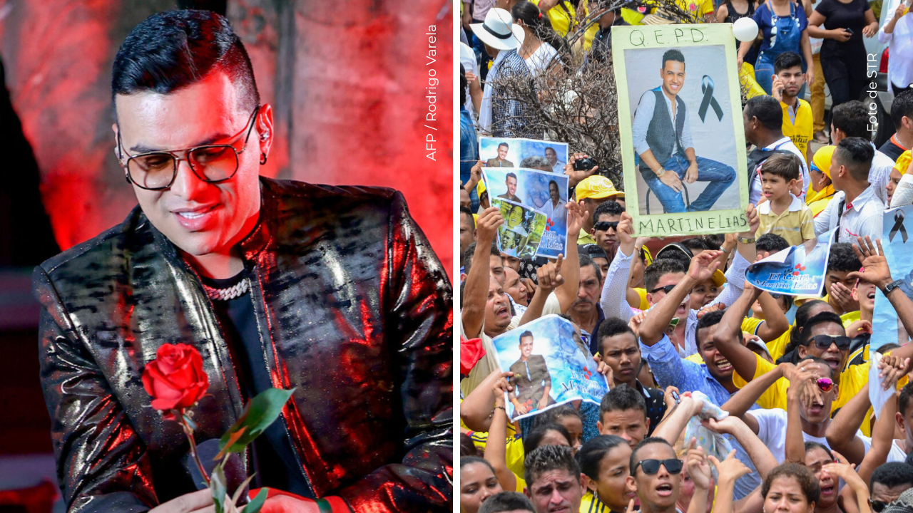 Yeison Jiménez en los Premios Juventud - Velorio de Martín Elías.