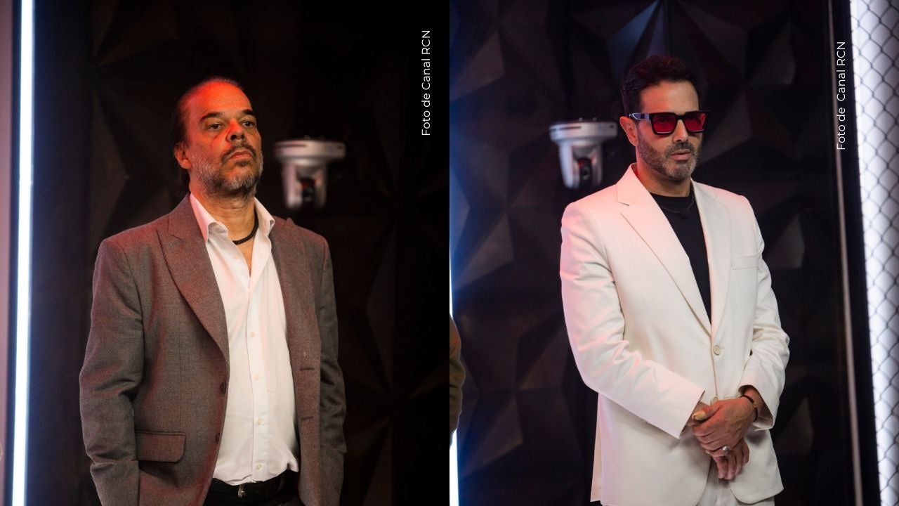 Juancho Arango le reclama a Alejandro Estrada por imitar a su hijo.