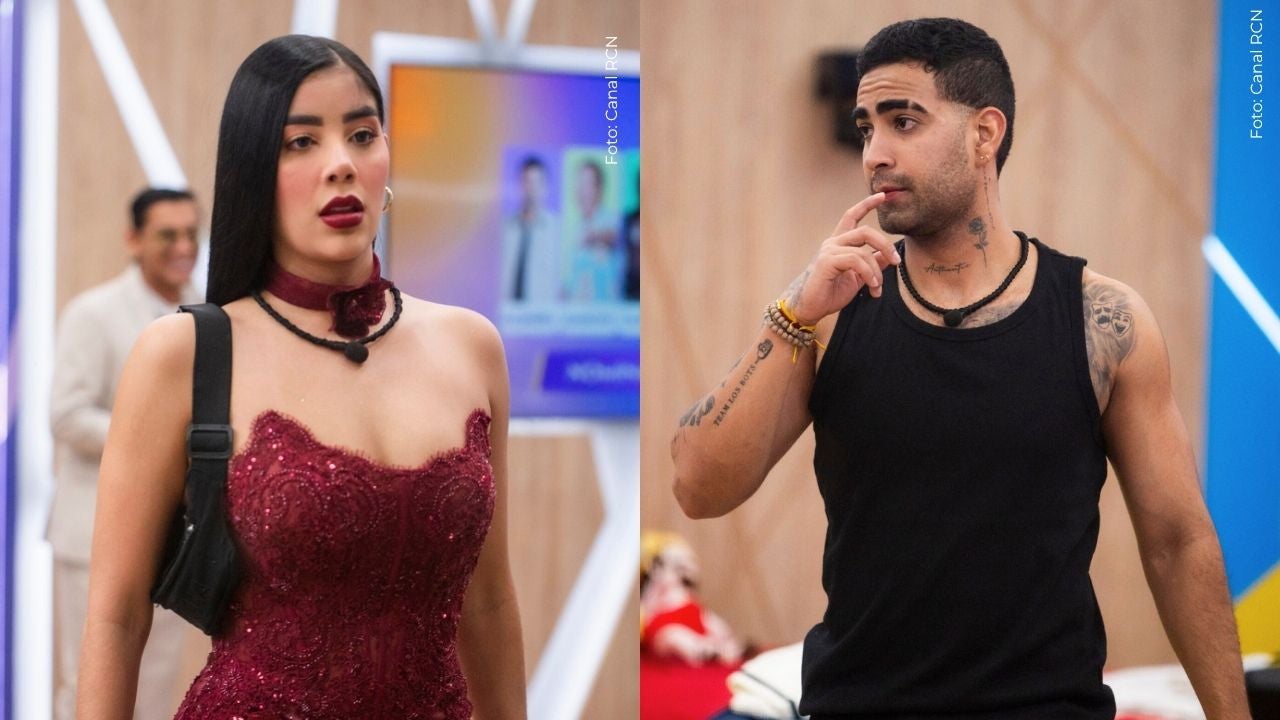 Mariana Zapata cuestionó a Eidevin sobre los shippeos en La casa de los famosos Colombia