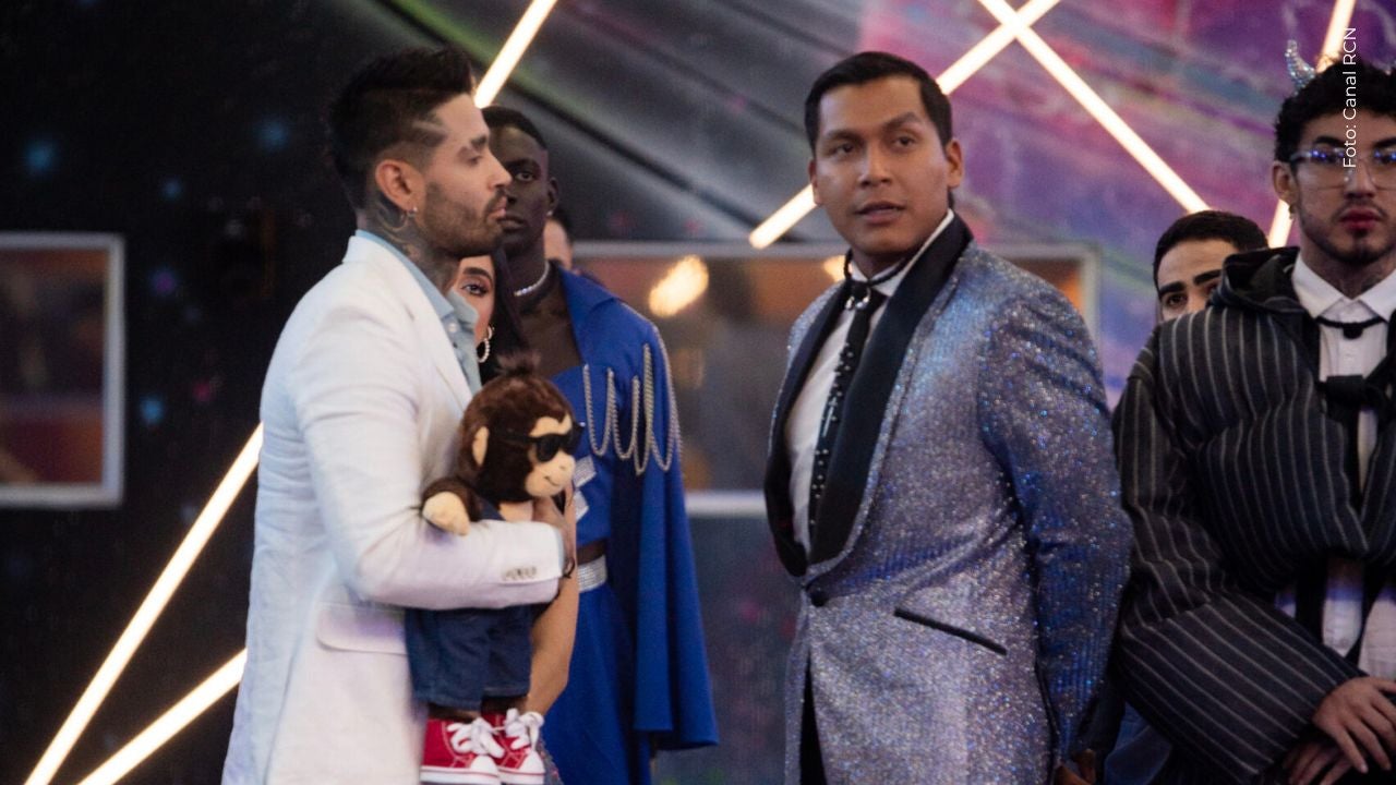 Juanda Caribe arremete contra Tebi en el posicionamiento en La casa de los famosos Colombia