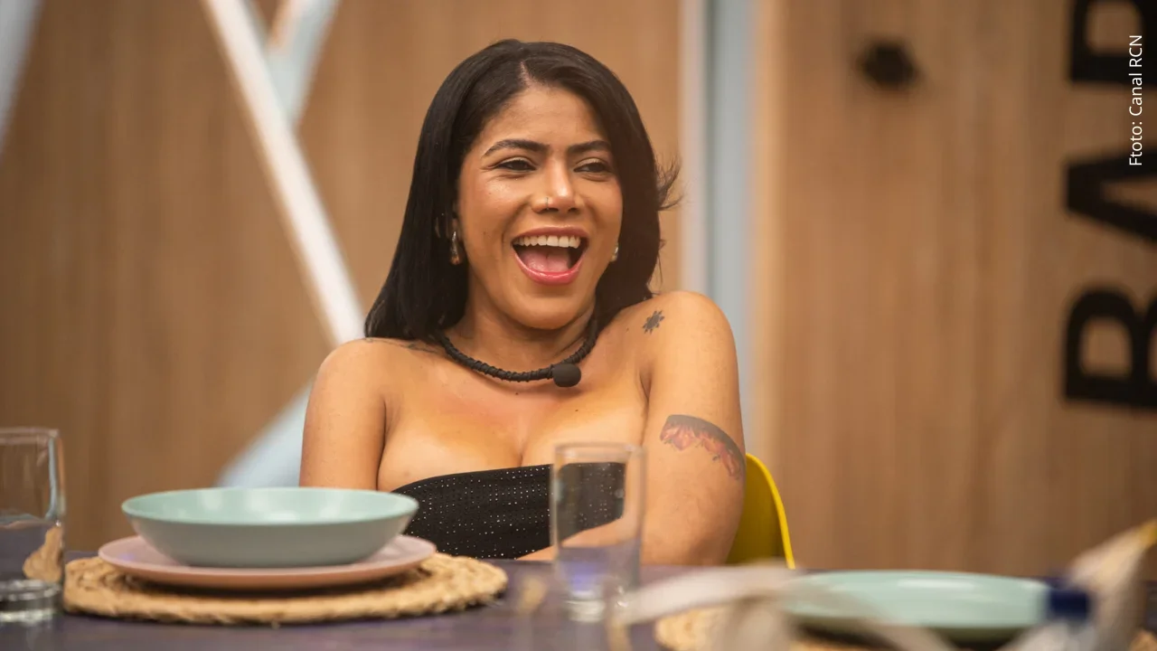 La Toxi Costeña en La casa de los famosos Colombia.