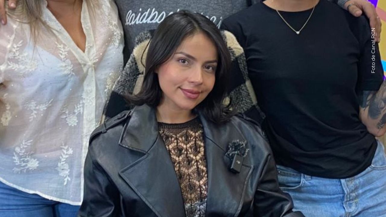 Aida Cortés presume de su transformación.