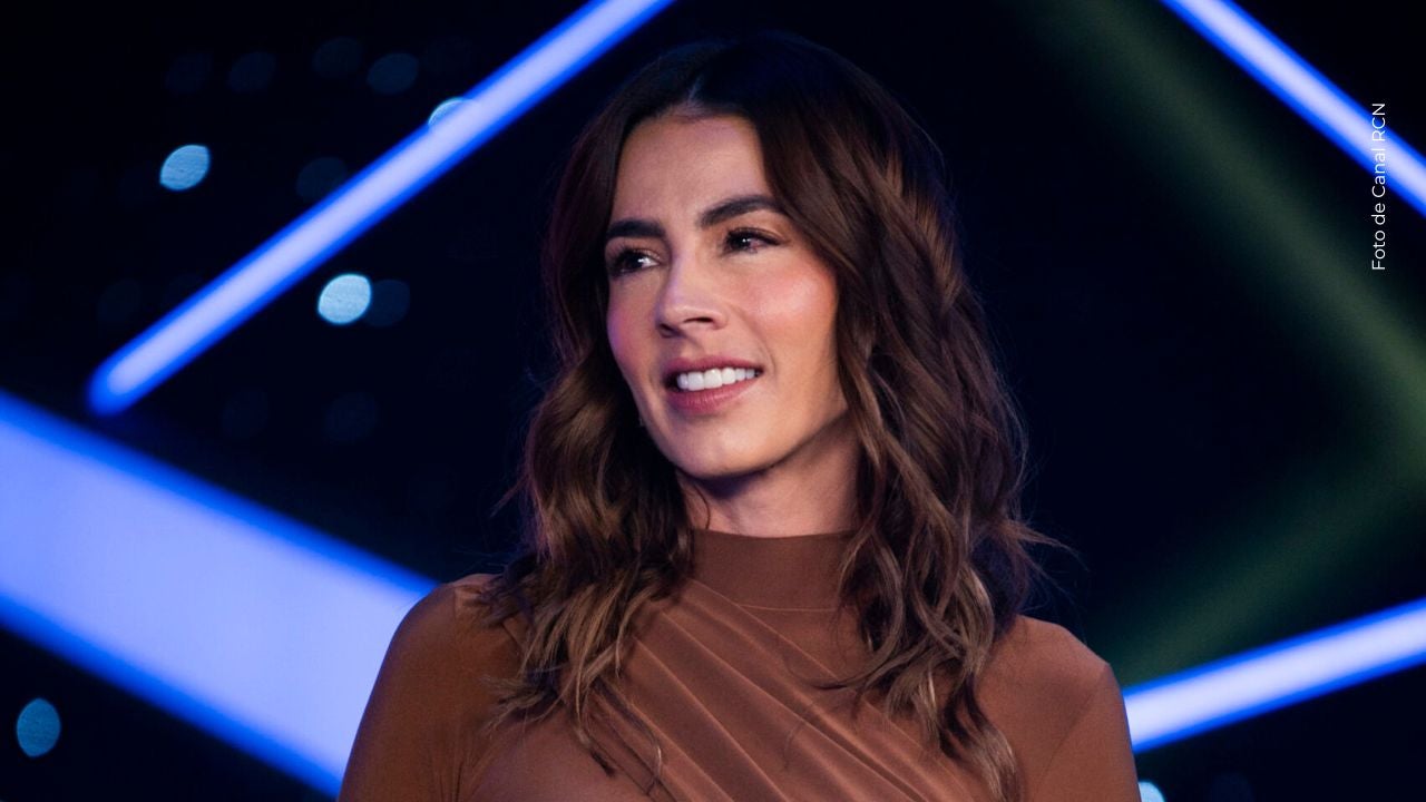 Carla Giraldo está acompañando a los famosos. 