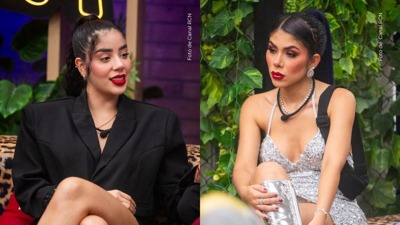 Mariana Zapata y Alexa Torrex se gritan.