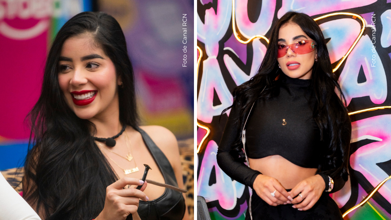 Mariana Zapata en La casa de los famosos Colombia - Karina García en ¿Qué Hay Pa' Dañar?
