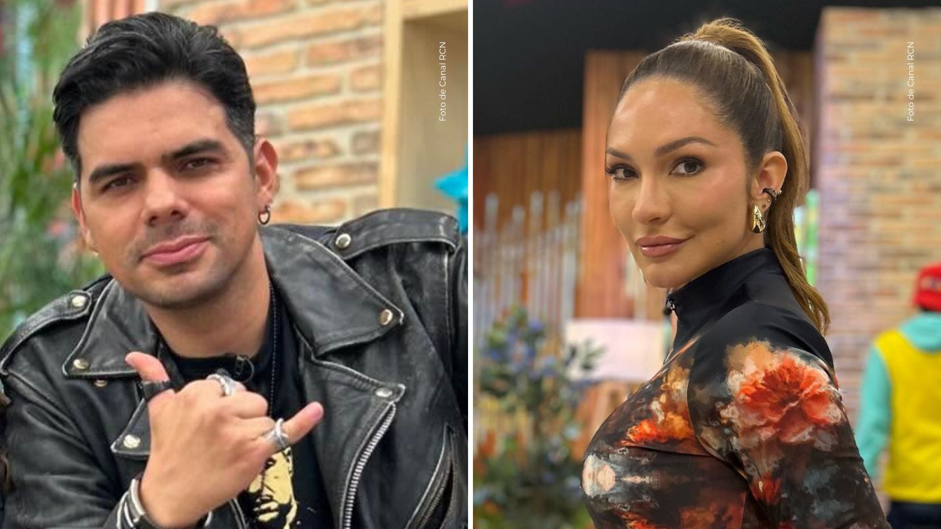 Kimberly Reyes y Alejandro Aguilar en Entre Panas