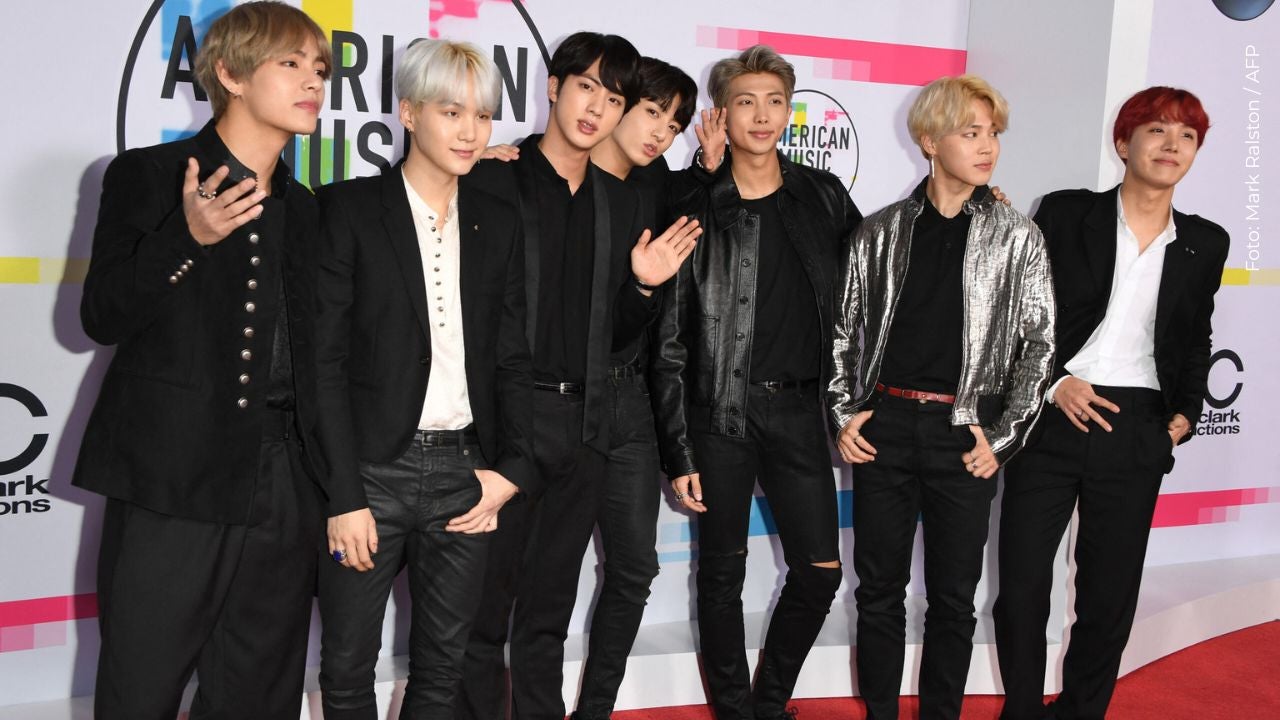 La Band Boy BTS en los American Music Awards 2017 