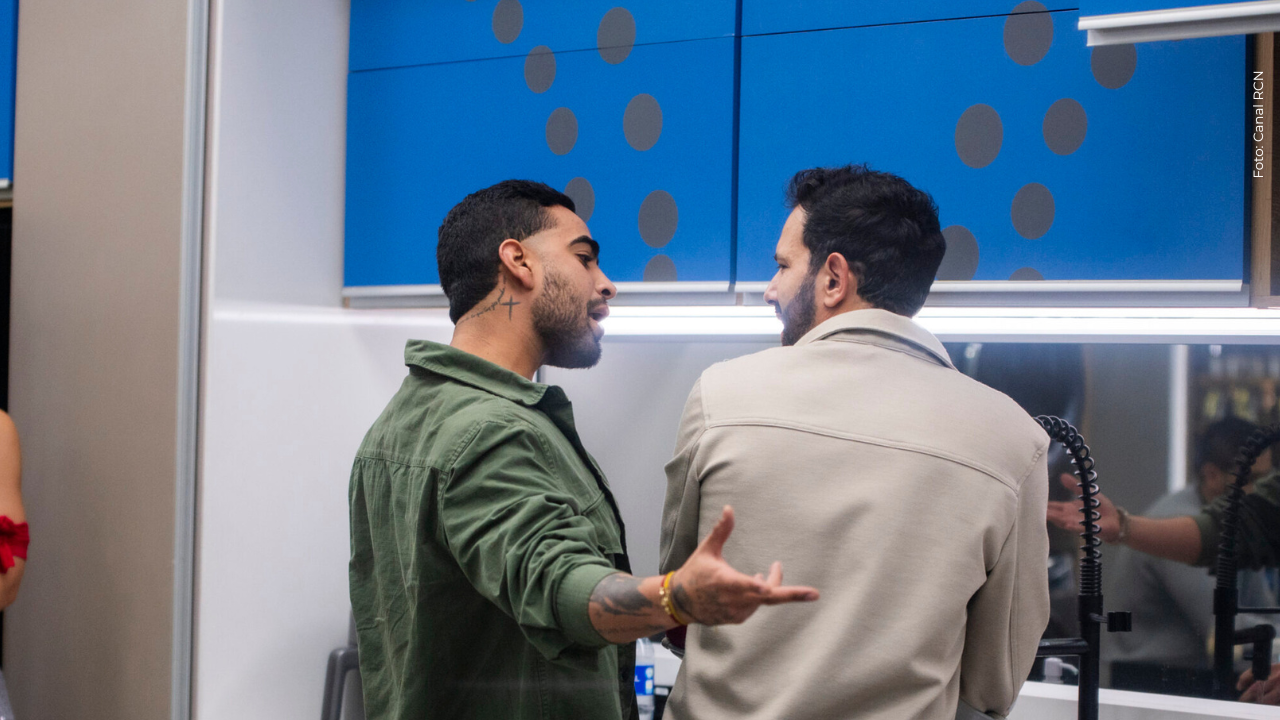 Karina García compartió su reacción tras enfrentamiento de Alejandro y Eidevin: ¿qué dijo?