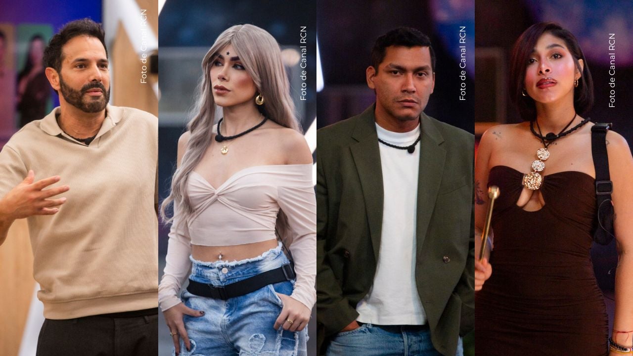 Juanda Caribe y Karola discuten con Alejandro Estrada y Alexa Torrex. 