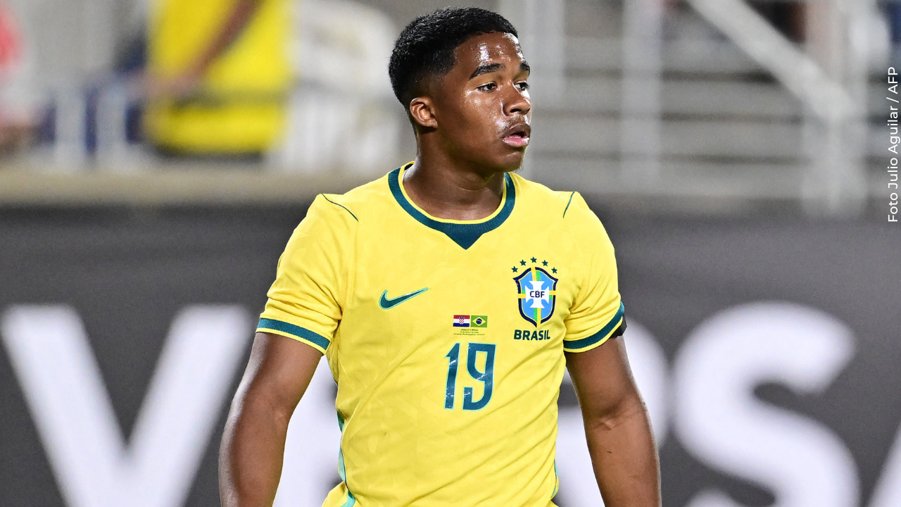 Futbolista brasileño, Endrick, será papá a sus 19 años