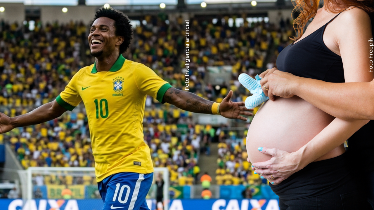 Futbolista brasileño será papá a los 19 años: anuncio se volvió viral en redes
