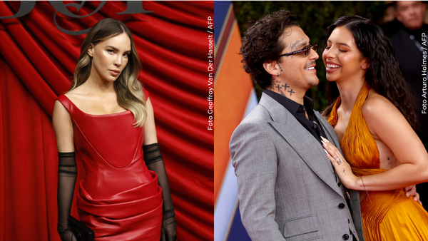 ¿Indirecta a Belinda? Nodal y Ángela Aguilar recrean icónica foto bajo la lluvia y desatan polémica