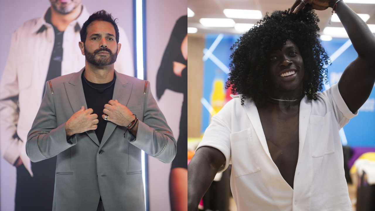 Alejandro Estrada y Campanita se besan en dinámica y desatan reacciones